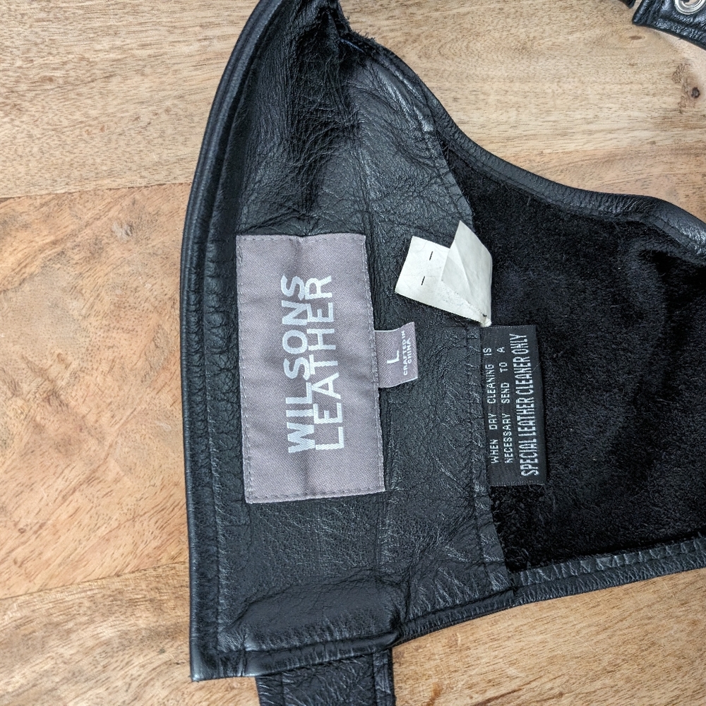 Leather Riding Chaps - Picture 4 of 5